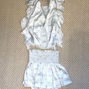 COPY - Koch alligator shorts and top set (MINOR STAINING) can be removed